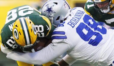 Packers Add Almost 700 Pounds to Defensive Line