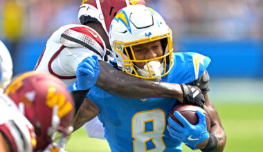 Chargers Rookie RB Omarion Hampton Set to Return vs. Eagles After Missing Two Months