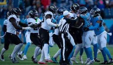 Several Jaguars Fined After Titans Scuffles
