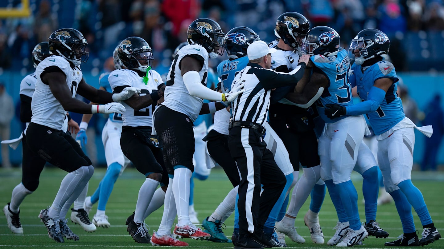 Several Jaguars Fined After Titans Scuffles