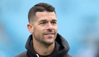 Carolina Panthers head coach Dave Canales