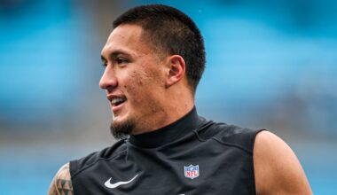 Carolina Panthers wide receiver Tetairoa McMillan