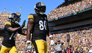 Steelers' Darnell Washington Leaves Game With Injury