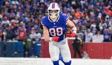 Surprise tight end emerges as go-to option for Josh Allen vs. Bengals