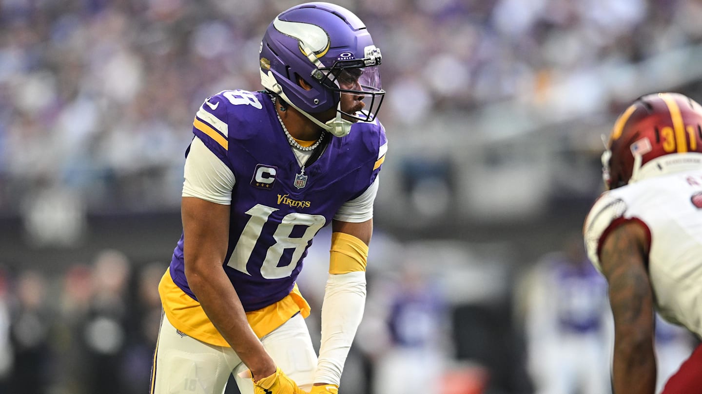 Justin Jefferson not bothered by another quiet game 'as long as we win'