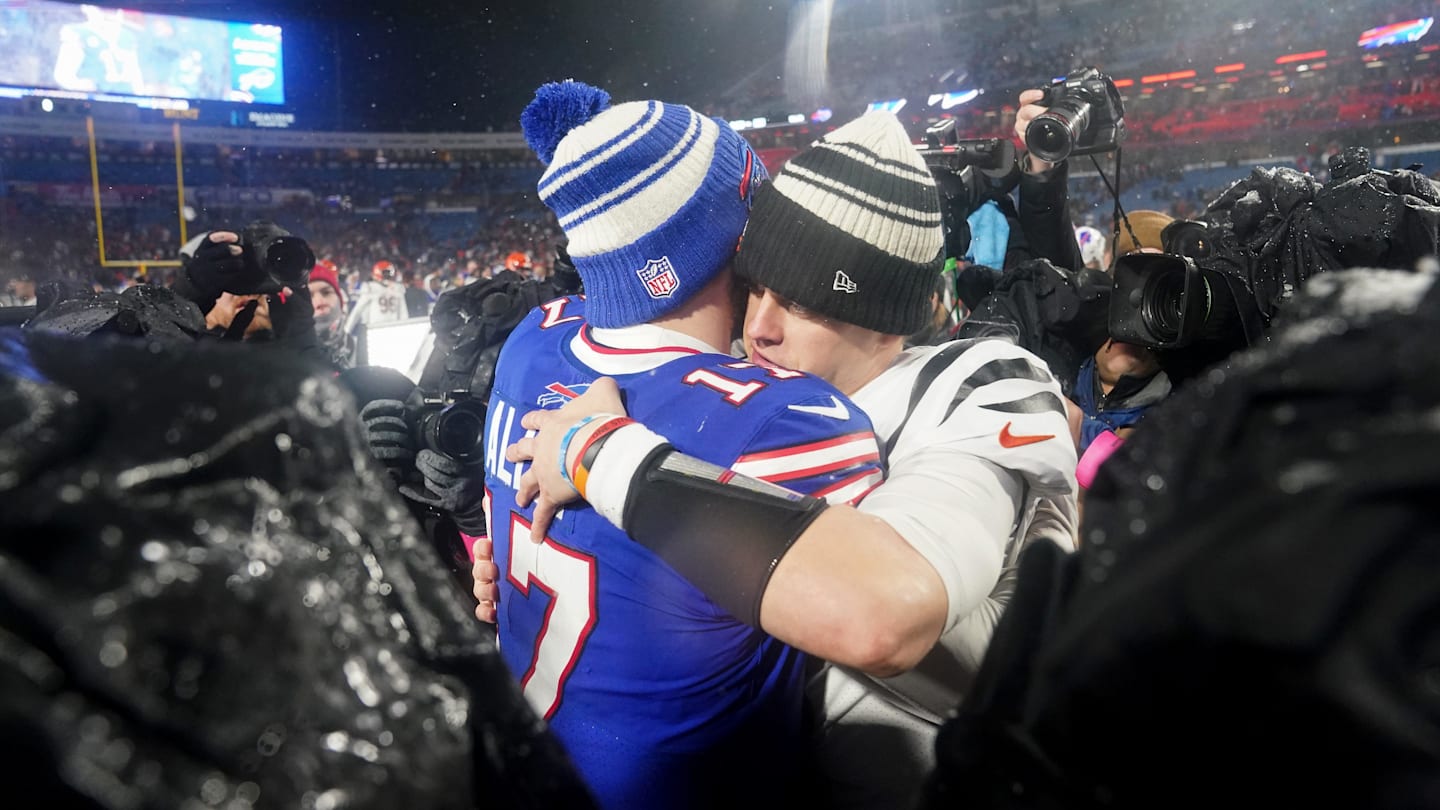 Josh Allen, Joe Burrow Shared Cool Moment After Bengals-Bills Epic Snow Battle