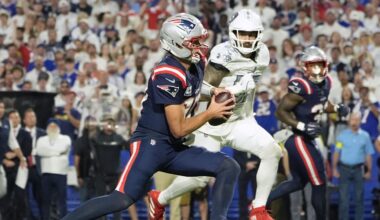 Patriots Open As Underdogs at Home vs. Bills