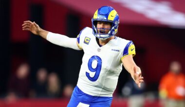 Matthew Stafford Favored Again; Jordan Love, Josh Allen Rising