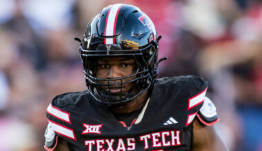Texas Tech edge rusher David Bailey