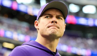 Minnesota Vikings head coach Kevin O'Connell