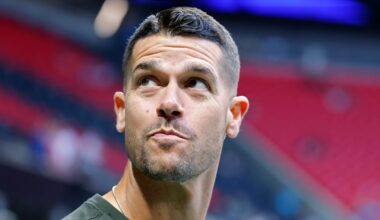 Carolina Panthers head coach Dave Canales