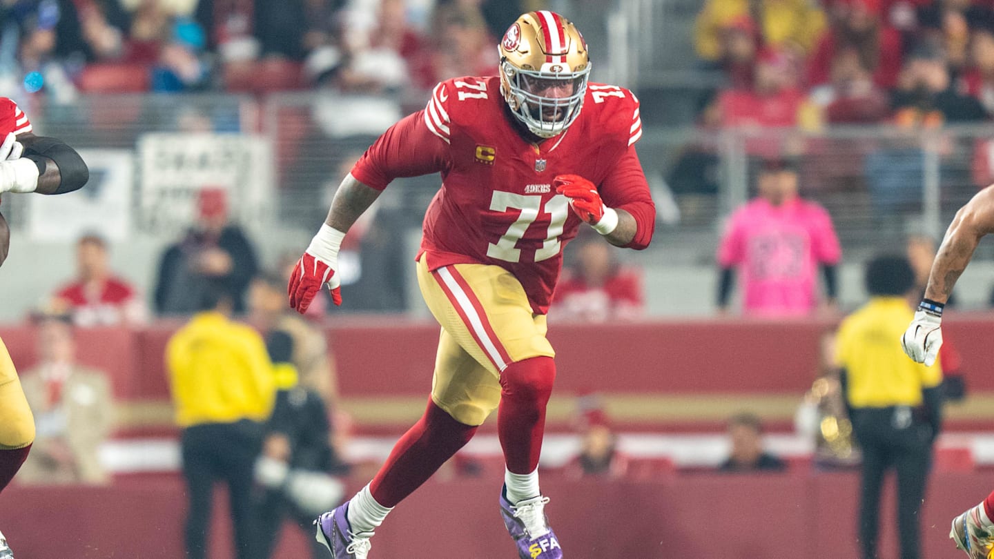 Grading San Francisco 49ers offensive line at the bye week