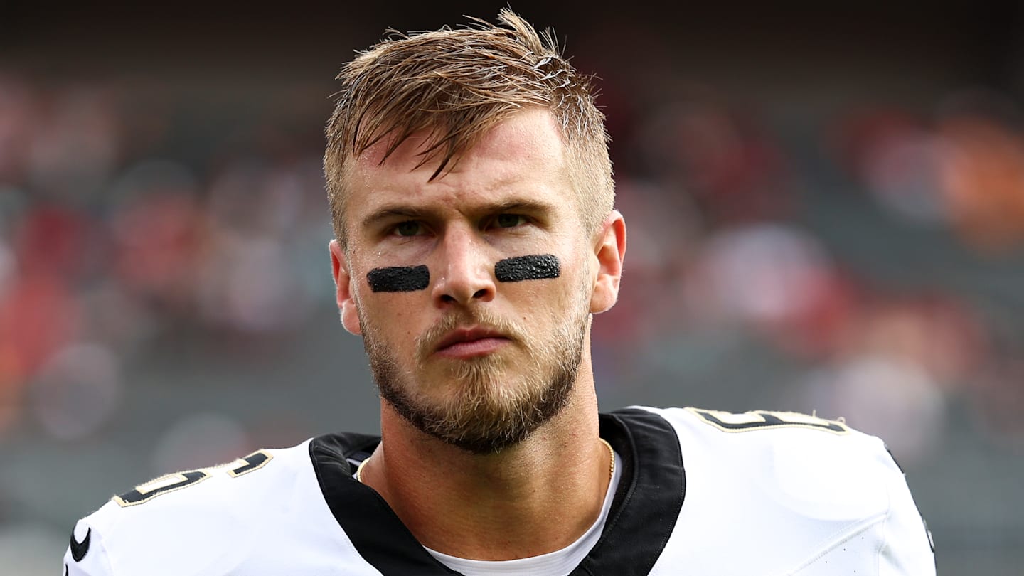 New Orleans Saints quarterback Tyler Shough