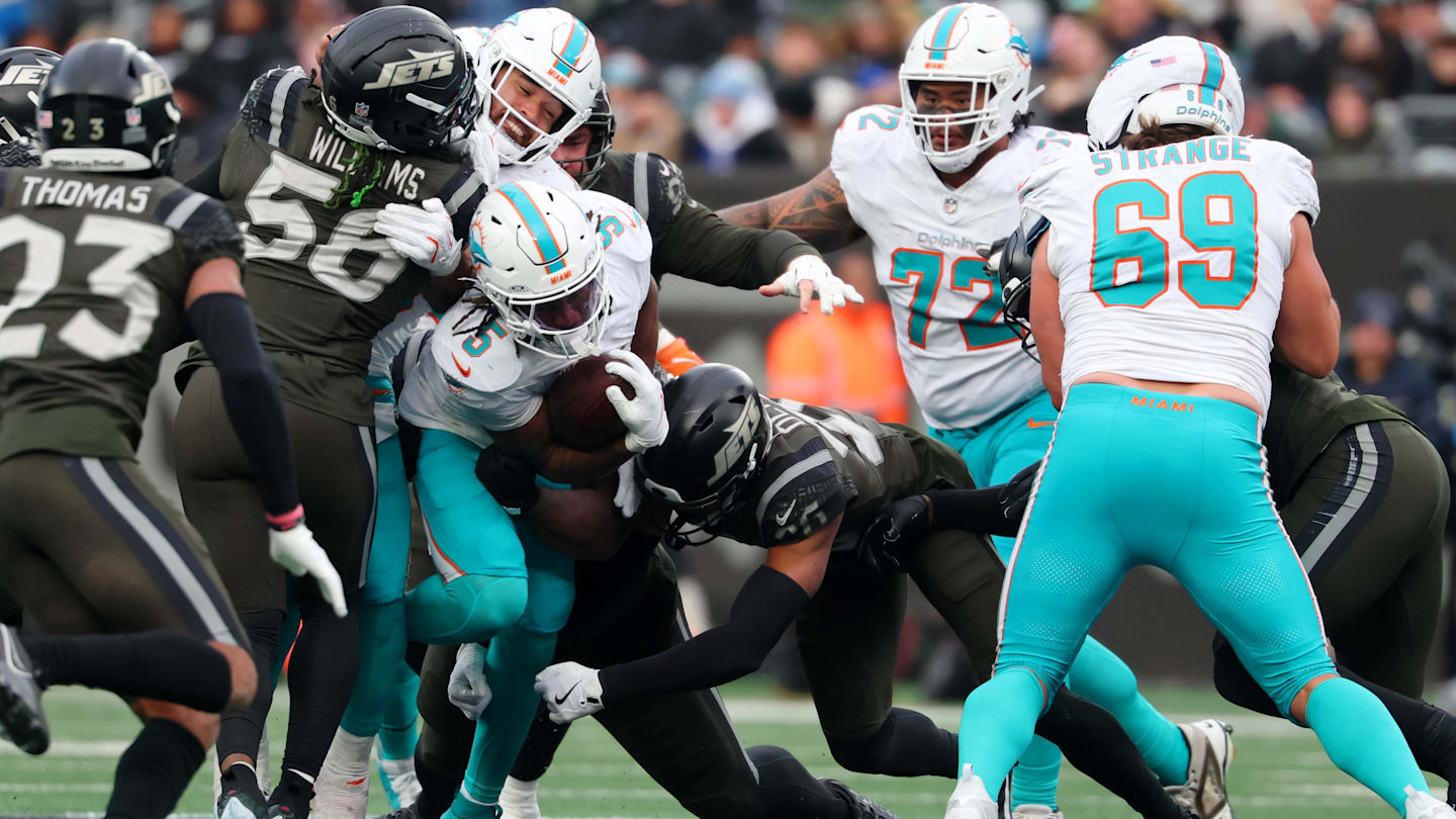 The Crazy Numbers About the Dolphins Running Game