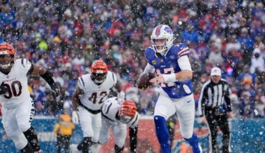 Bengals Somehow Have Losing Record in Games in Which They Score TDs on First 3 Drives, as They Did in Buffalo