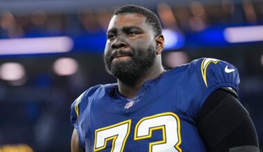 Chargers G Mekhi Becton