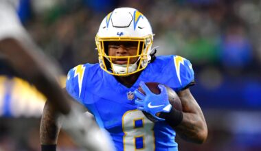 Chargers' Omarion Hampton, Kimani Vidal usage has huge effect on fantasy football