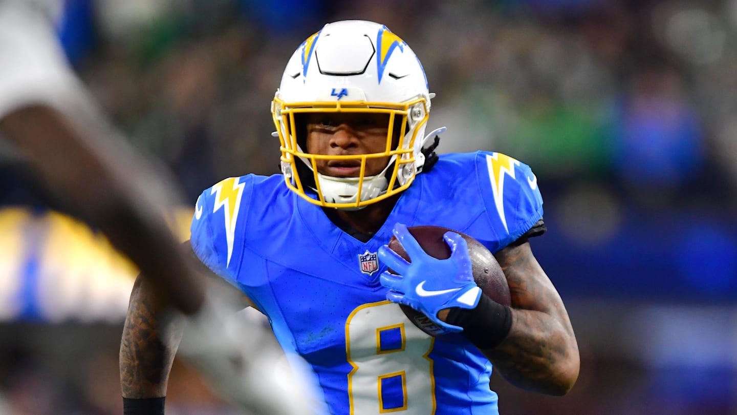 Chargers' Omarion Hampton, Kimani Vidal usage has huge effect on fantasy football