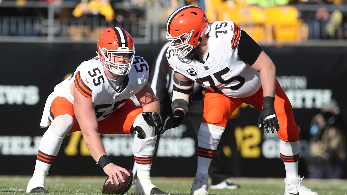 The Browns' offensive line is in shambles ahead of Bears game