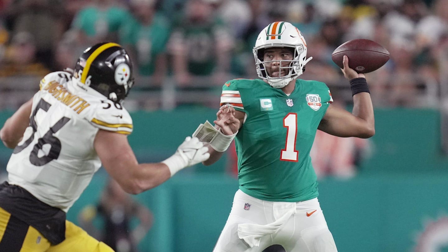 Steelers Have Secret Weapon Against Dolphins' Tua Tagovailoa