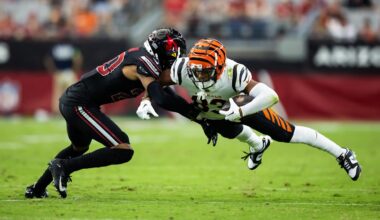 NFL Announces Day, Time for Cincinnati Bengals' Week 17 Game Against the Arizona Cardinals