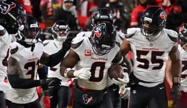 Five Texans Starters Didn't Practice Ahead of Cardinals Game