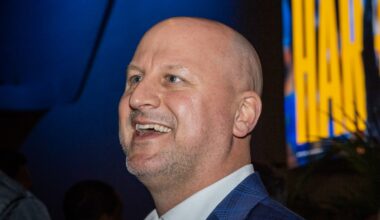 Introductory press conference of Chargers Head Coach Jim Harbaugh at YouTube Theater in Inglewood
