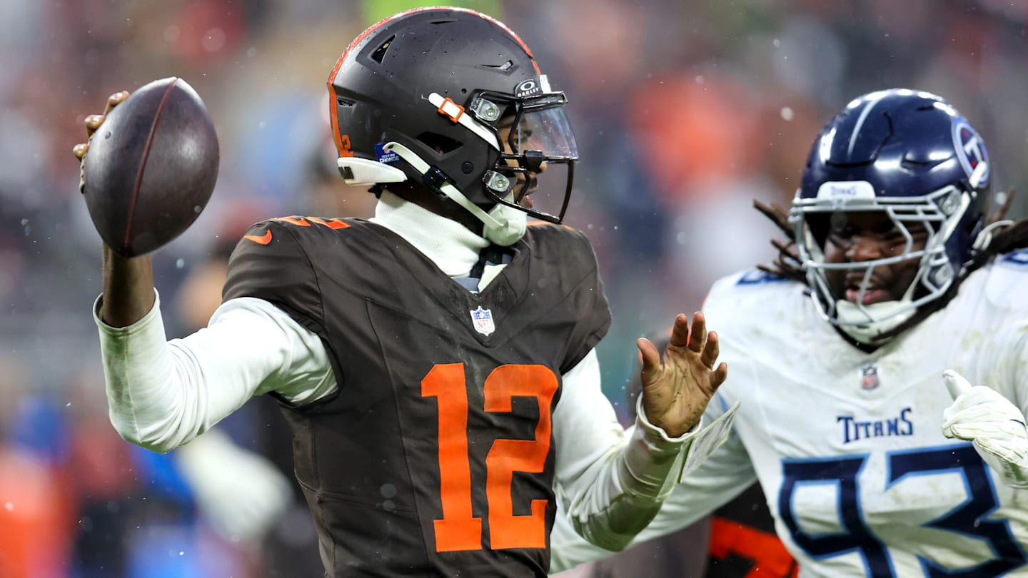 NFL: DEC 07 Titans at Browns