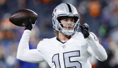Kenny Pickett Expected to Start for Raiders Against His Former Team, the Eagles