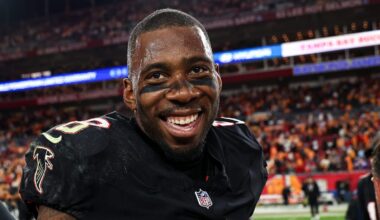 Atlanta Falcons tight end Kyle Pitts