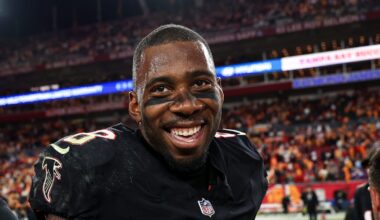 Atlanta Falcons tight end Kyle Pitts