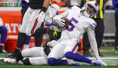 Three Bills' starters questionable to face Patriots with AFC East title on line