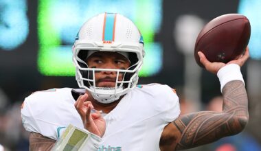 Miami Dolphins QB Tua Tagovailoa