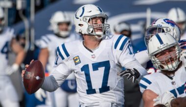 Colts Elevate Philip Rivers, Place Key Blocker on IR
