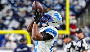 Lions' OL, Safety Downgraded to Out Against Rams