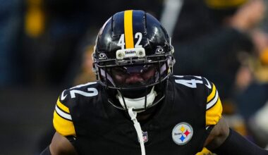 Pittsburgh Steelers cornerback James Pierre