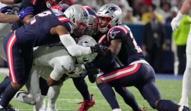 AI computer model predicts surprising result in Bills-Patriots AFC East showdown