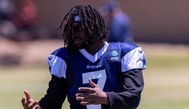 Trevon Diggs' days with Dallas Cowboys appear numbered