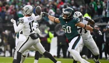 Eagles Ease Angst, End 3-Game Slide With Dominant Shutout Of Raiders