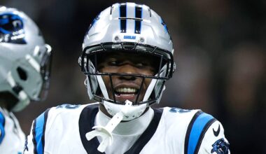 Carolina Panthers cornerback Mike Jackson Sr.