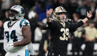 Carolina Panthers’ up-and-down season continues with loss to Saints