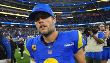 Rams' Matthew Stafford Sees Late Surge in Key Honor