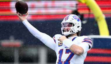 Josh Allen earns high grade for 'ferocious comeback' win over Patriots