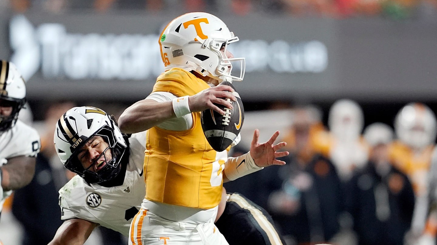 Tennessee Football QB Joey Aguilar Talks Ahead of Music City Bowl