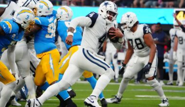 Dallas Cowboys vs Los Angeles Chargers, Week 16 betting odds & preview