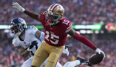 Fab's Five Fantasy Football Wide Receiver Streamers For Week 16: Start Jauan Jennings