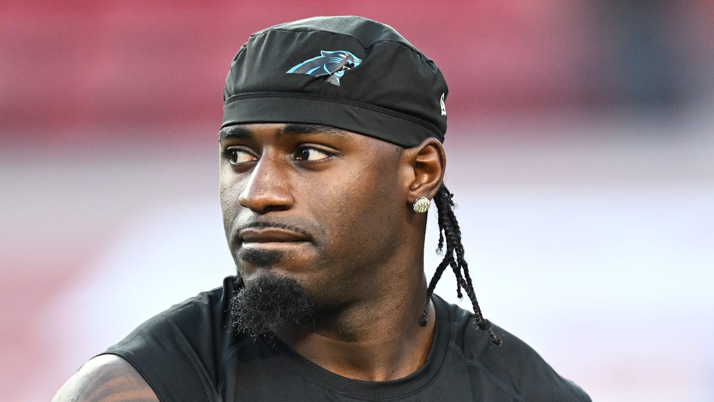 Carolina Panthers wide receiver Xavier Legette