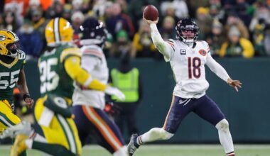 Packers vs. Bears Best NFL Prop Bets for NFL Week 16 (Bet Caleb Williams to Throw an Interception)