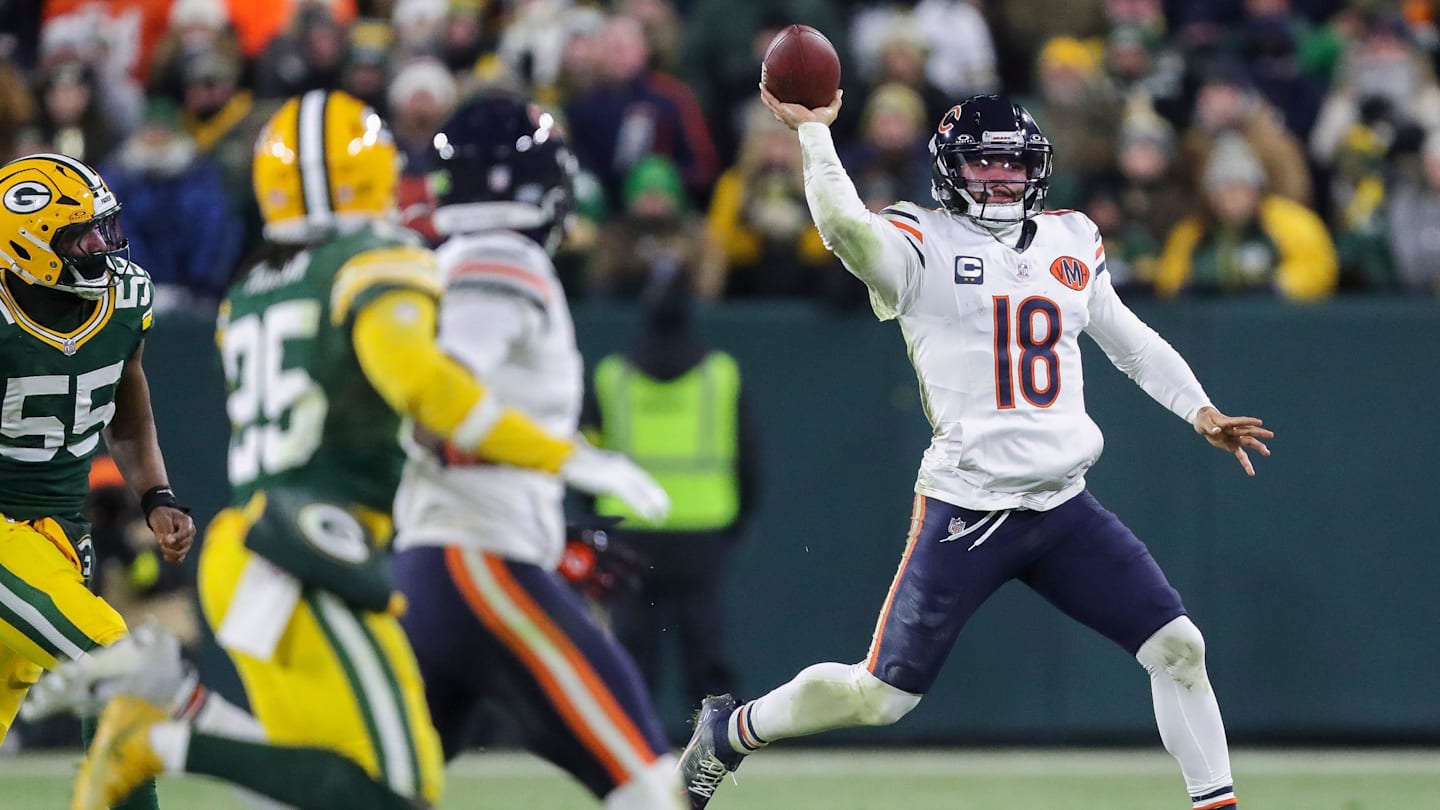Packers vs. Bears Best NFL Prop Bets for NFL Week 16 (Bet Caleb Williams to Throw an Interception)
