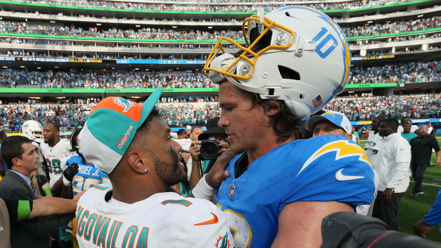 Emmanuel Acho shamed for infamous Justin Herbert vs. Tua Tagovailoa takes